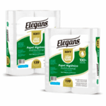 PAPEL HIGIENICO ELEGANS SOLT 8R 300MT