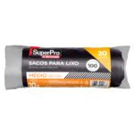 SACO PARA LIXO PTO ROLO 20L C/100 UN MEDIO